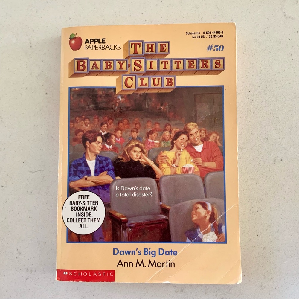 The Baby-Sitters Club - #50 Dawn’s Big Date - Scholastic 90s Vintage